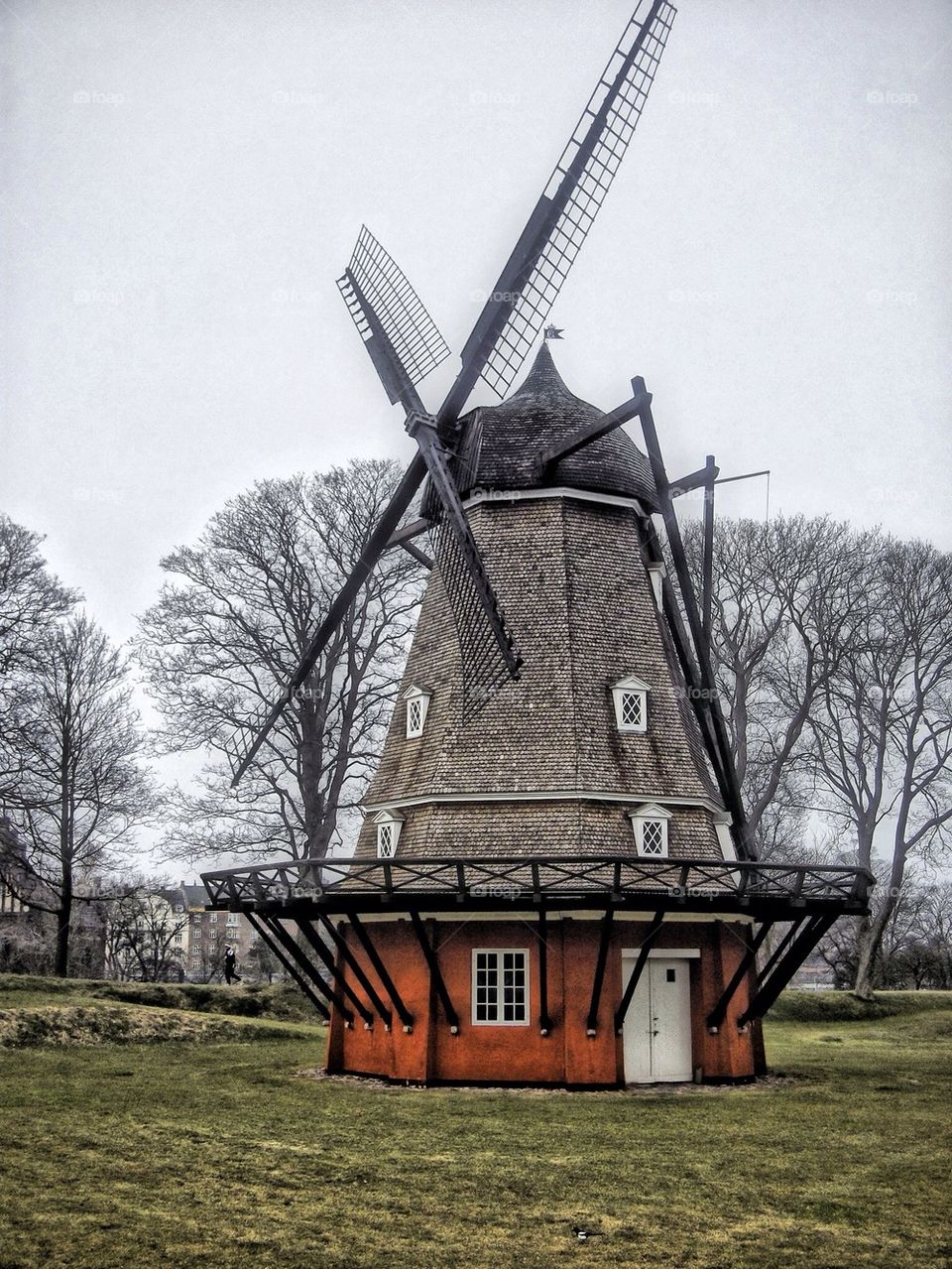 Windmill in the park...