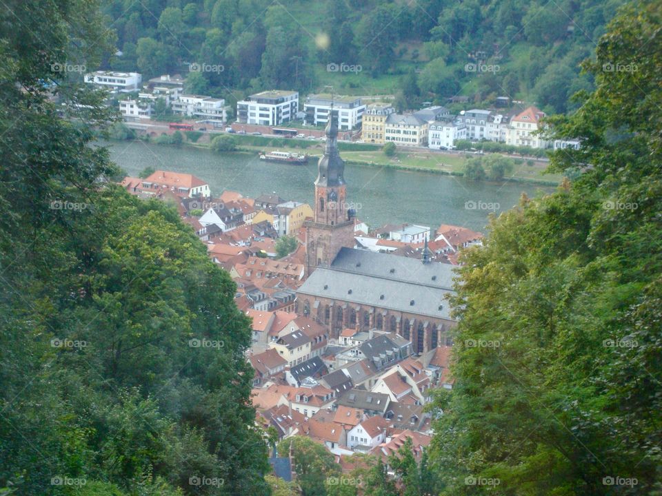 Heidelberg From Above

A view of Heidelberg from the funicular railway.