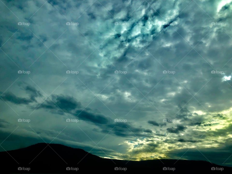 Picturesque mountain 