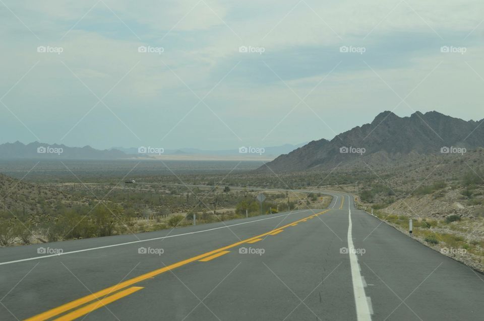 Road, No Person, Highway, Travel, Landscape