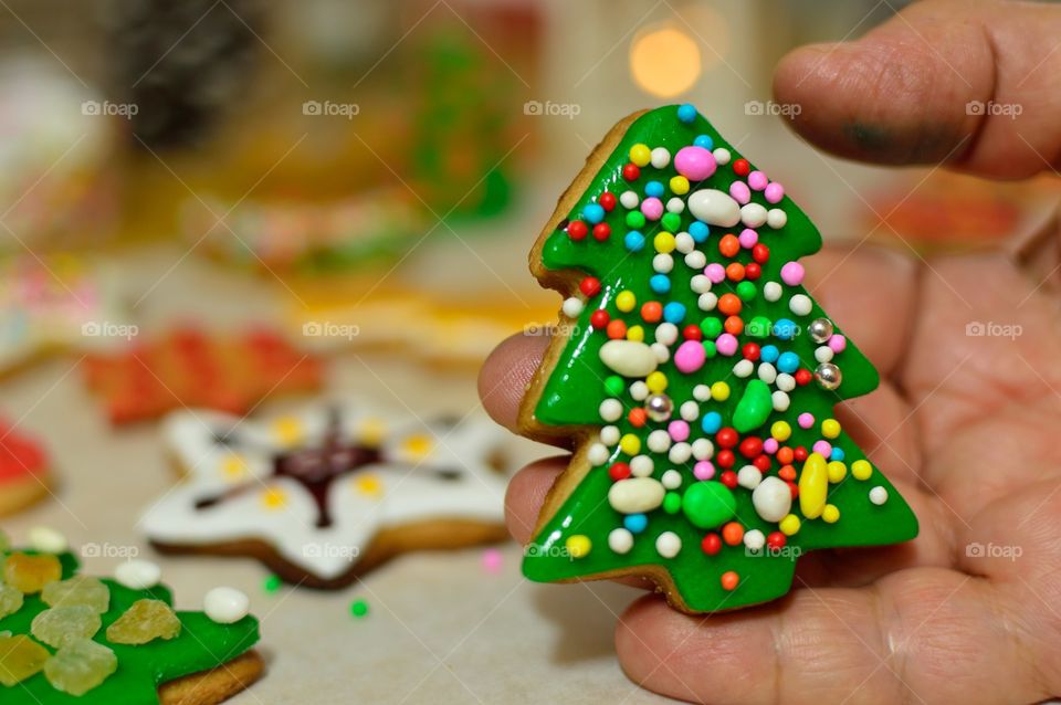 Christmas cookie homemade