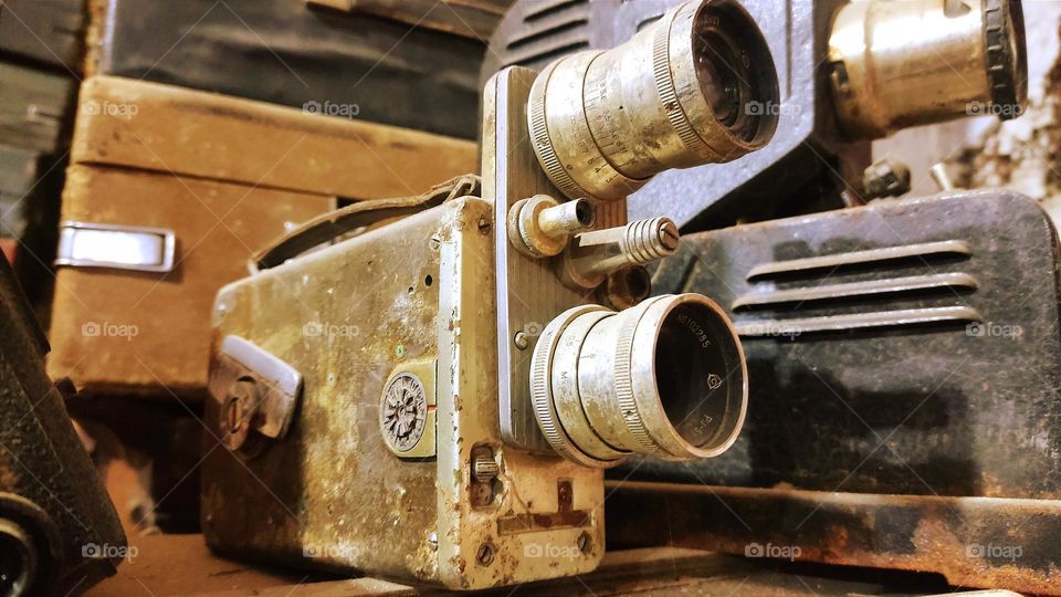 old projector