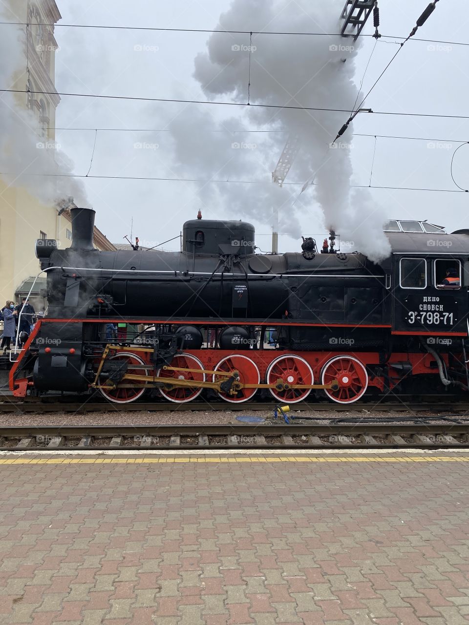 Steam locomotive 