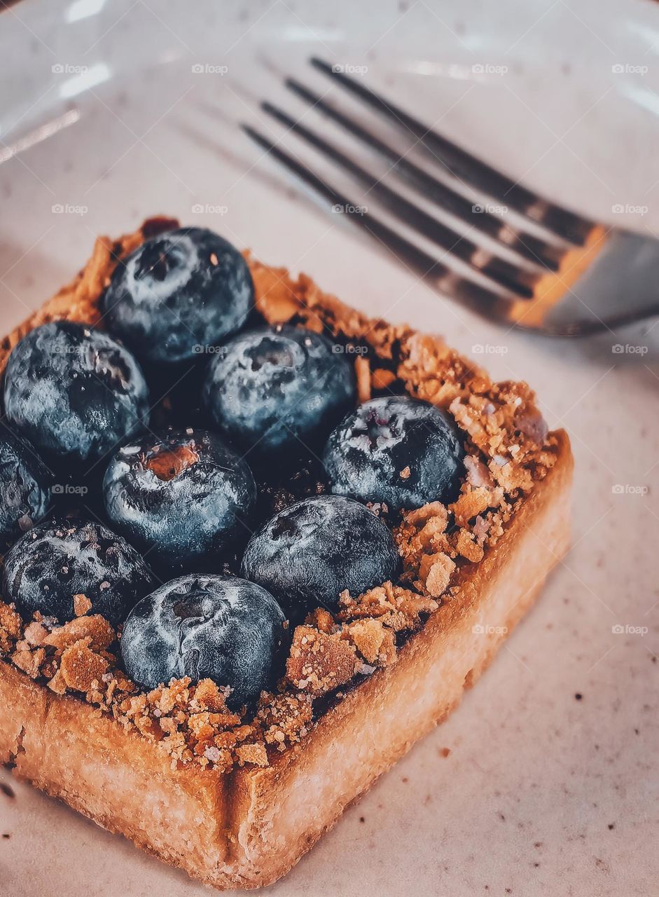 Tartlet with berries