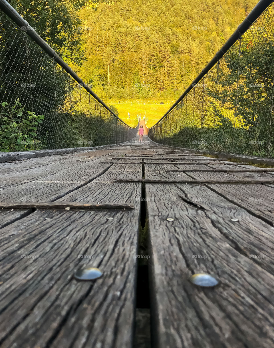 The light at the end of the bridge 