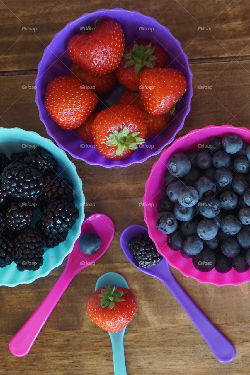 Rainbow Berries