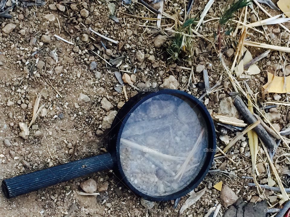 Magnifying glass 