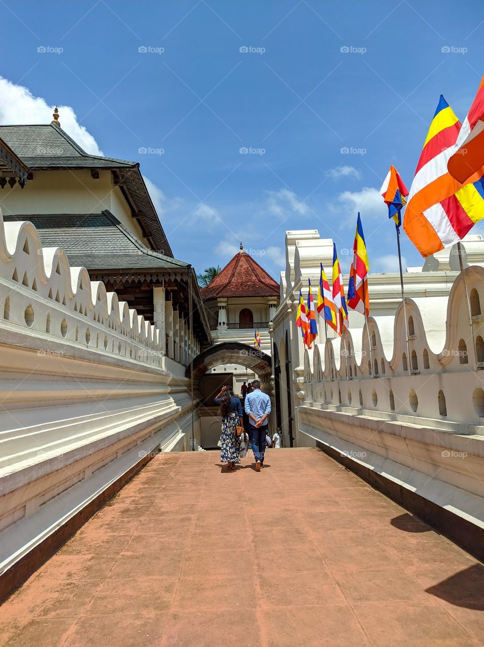 The Temple of the Sacred Tooth Relic is a world-renowned place of worship, where the left  tooth of Gautama Buddha is enshrined.