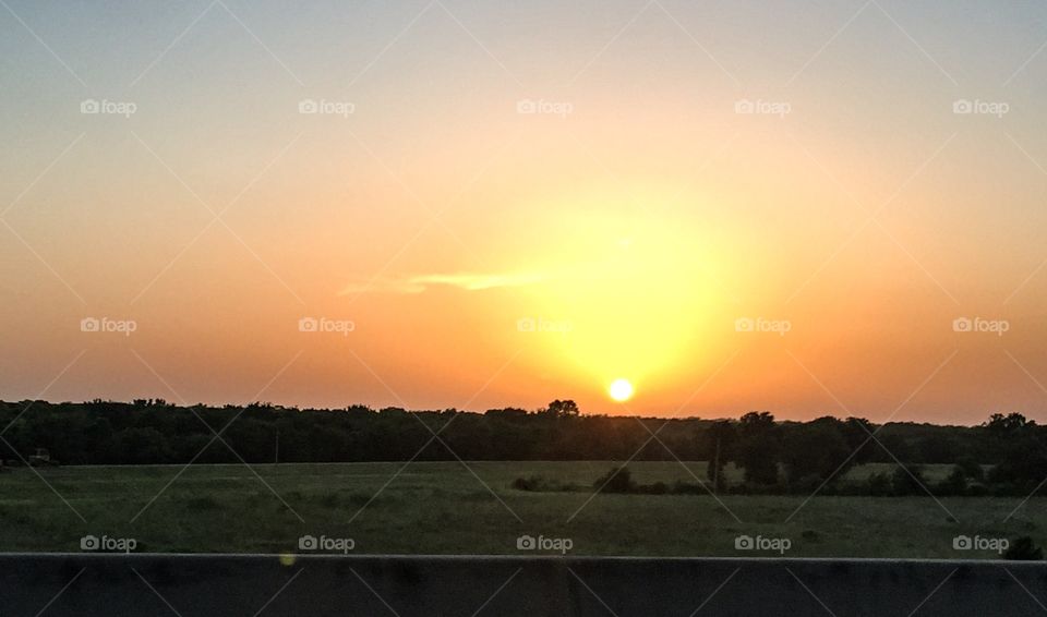 Sunset, Dawn, Sun, Landscape, No Person