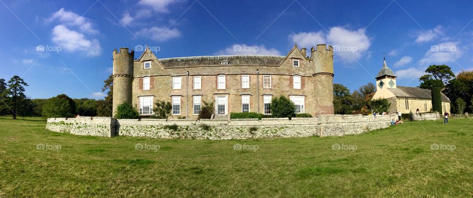 Stately home. Croft castle 