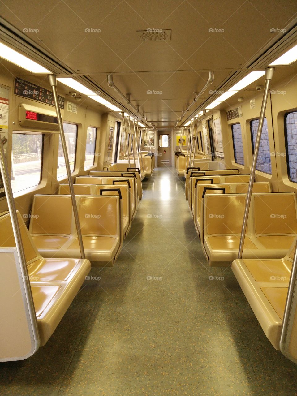 Empty Train ride