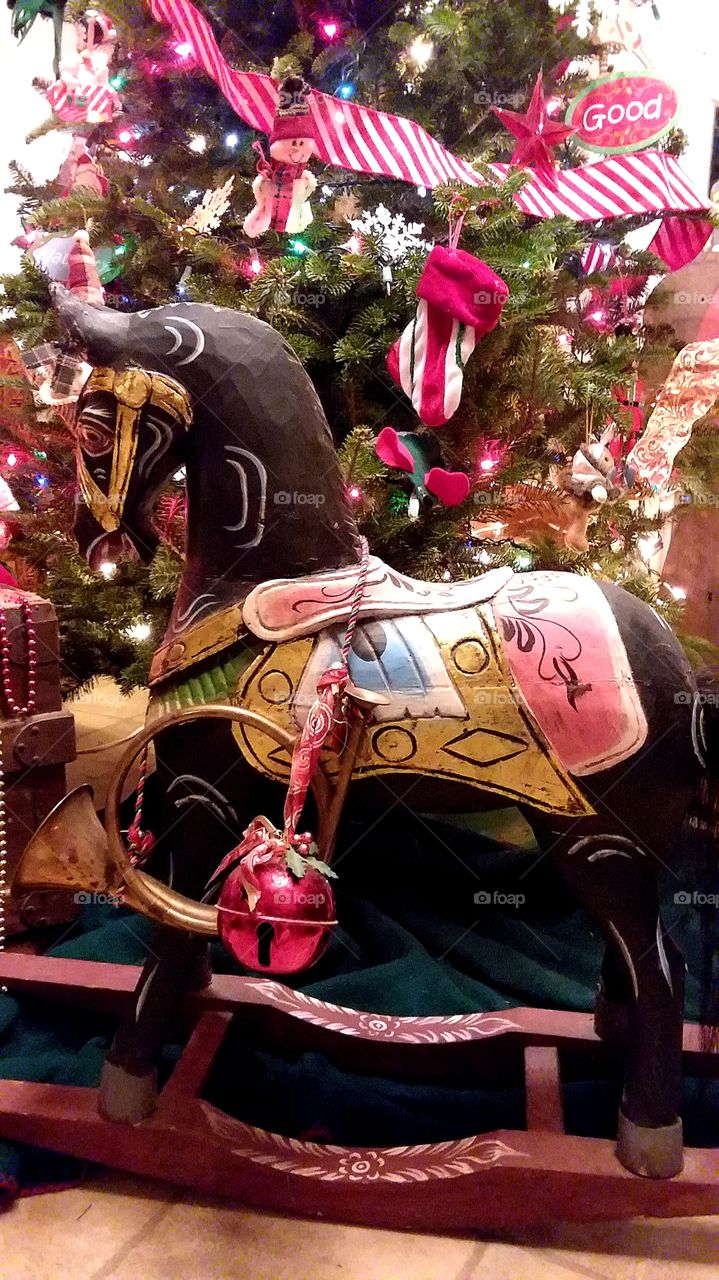 fun and fancy rocking horse...of course