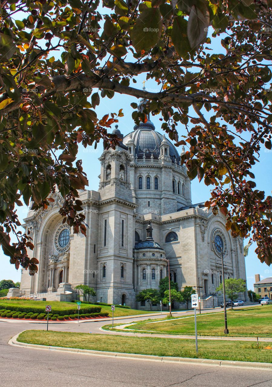 big church in the middle of the city