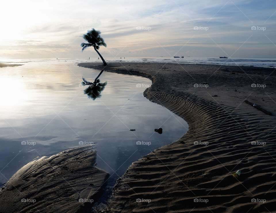 LG beach in the afternoon