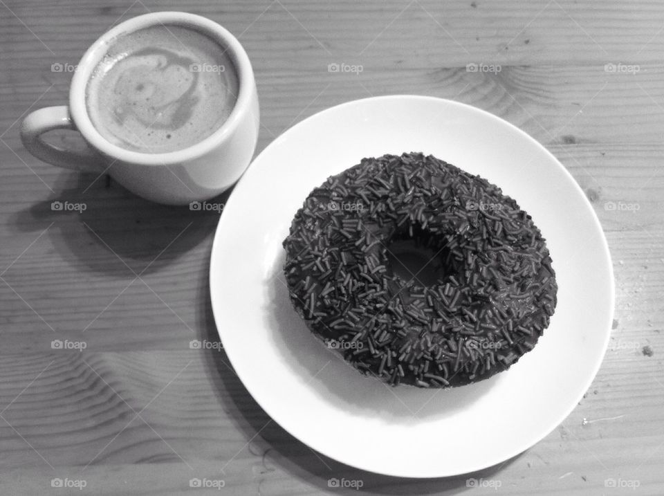 coffee breakfast black and white espresso by Petalskull