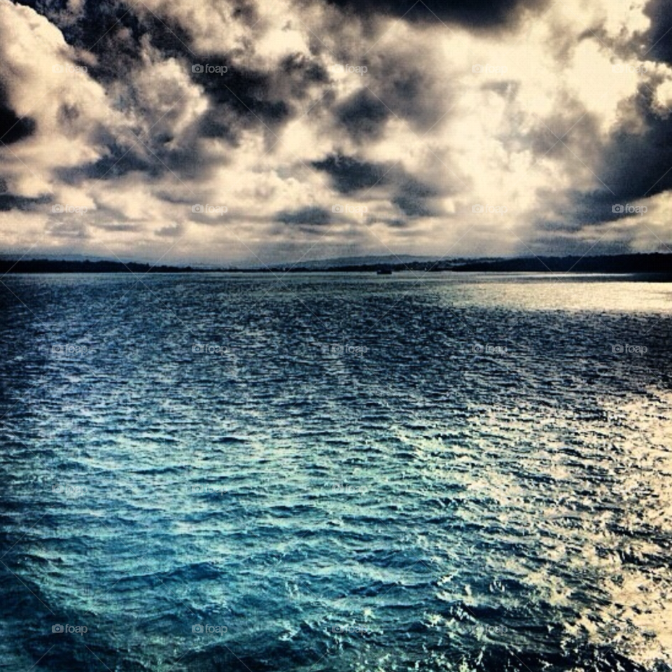 landscape ocean sky pretty by Zita