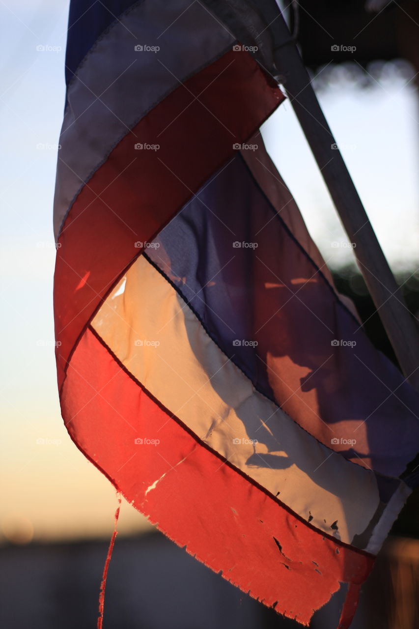 Flags at my hometown 