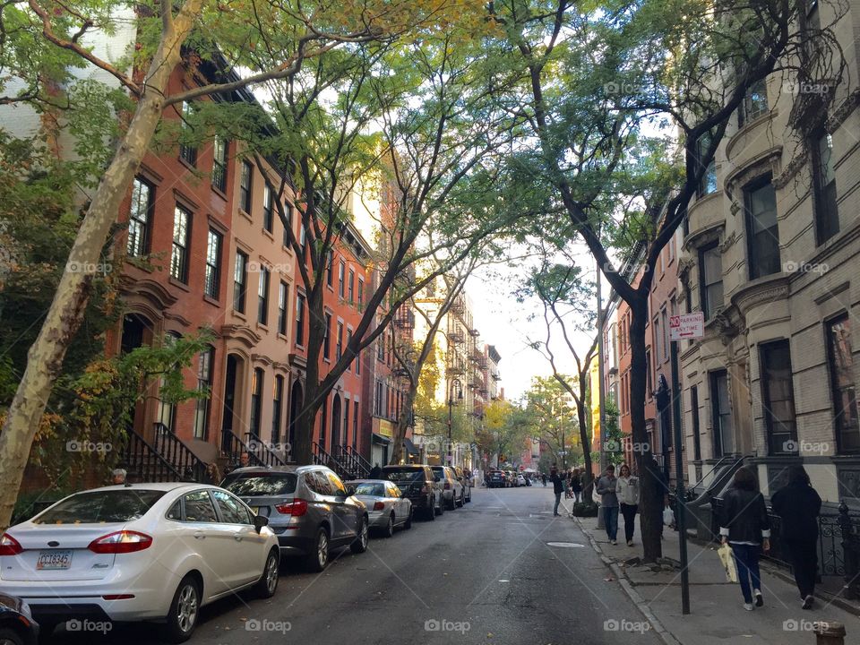 Sunday stroll in New York