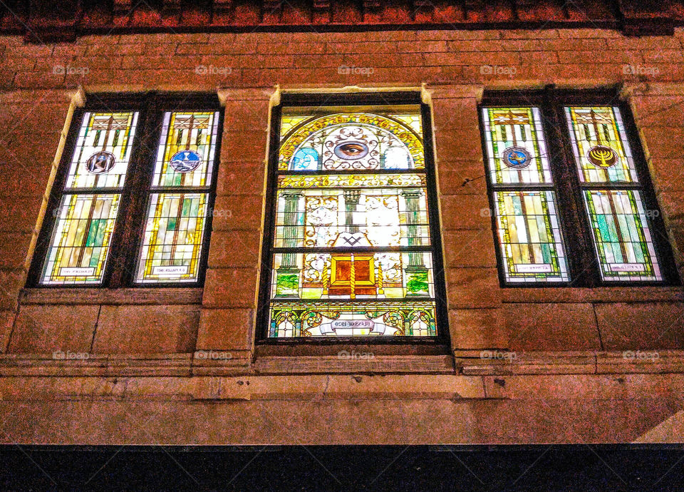 Stained Glass Windows on Main Street
