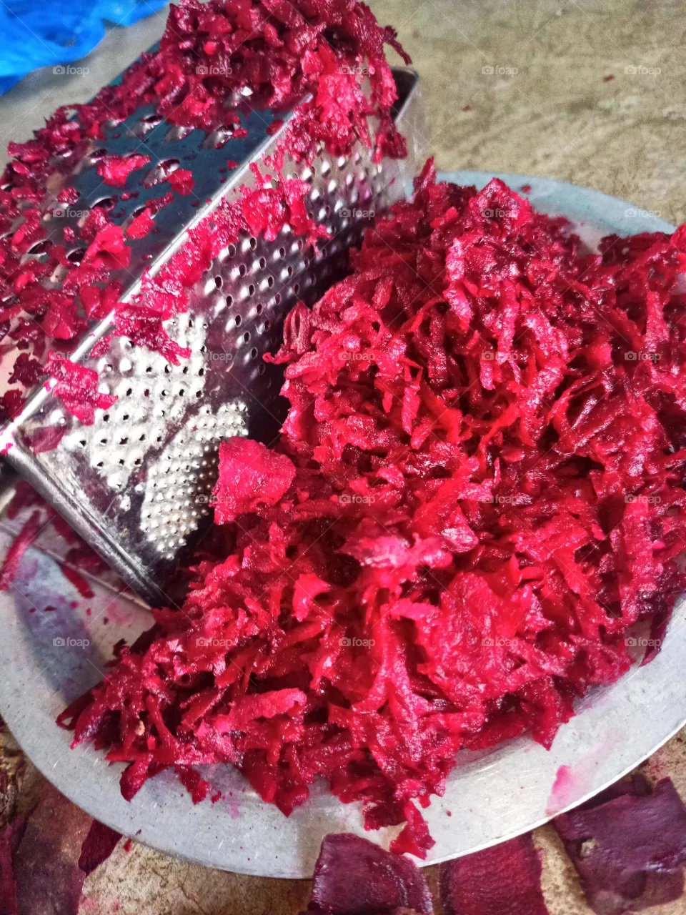 beetroot cuting