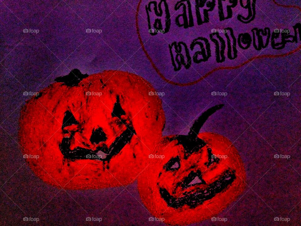 Pumpkin on Halloween Day