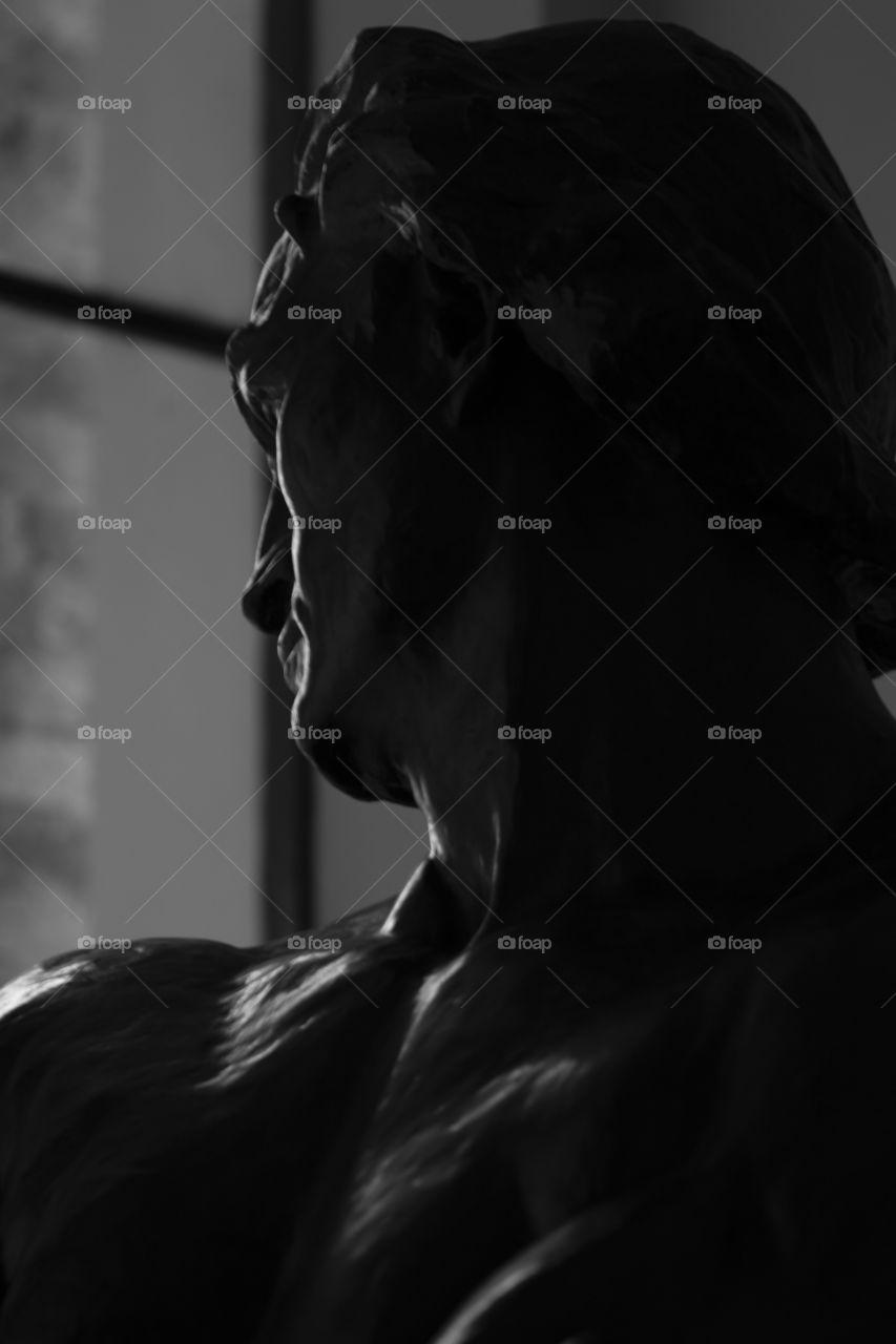 Watching out the window