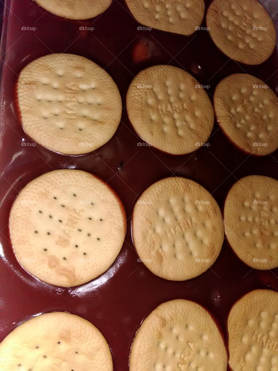 Flan de galleta 🍘