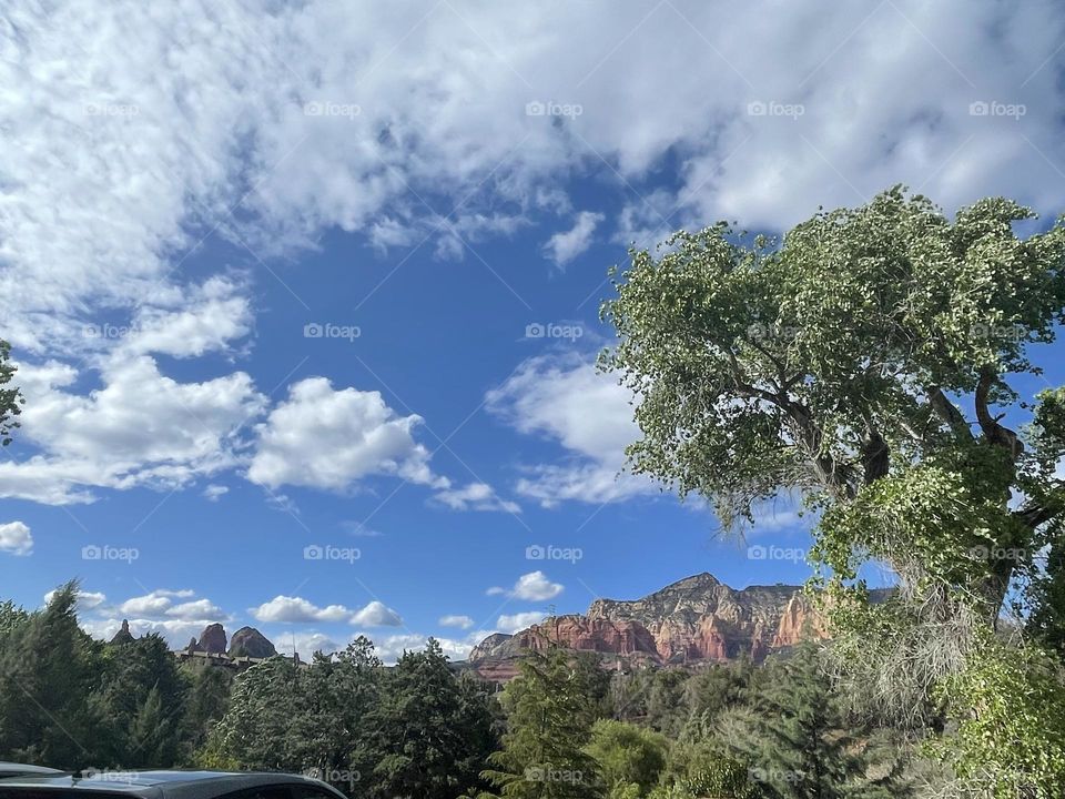 Earth and clouds sending spirit messages.