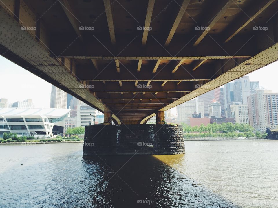 Under the bridge