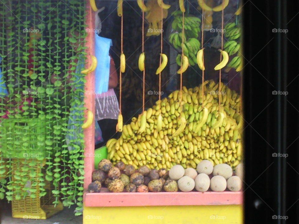 Belize fruit stand.