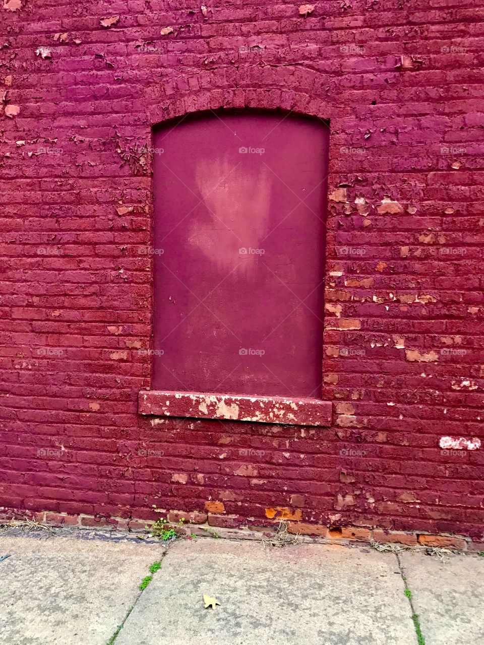 Boarded Window