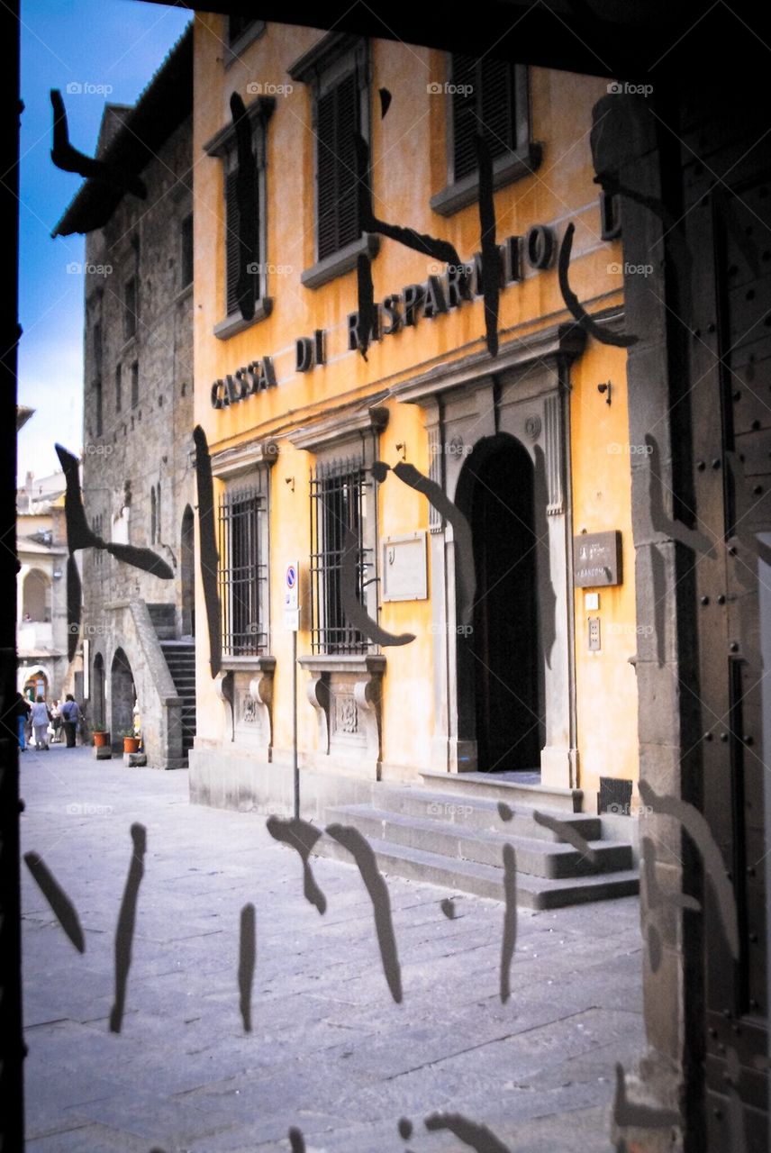 Architecture in Cortona, Tuscany