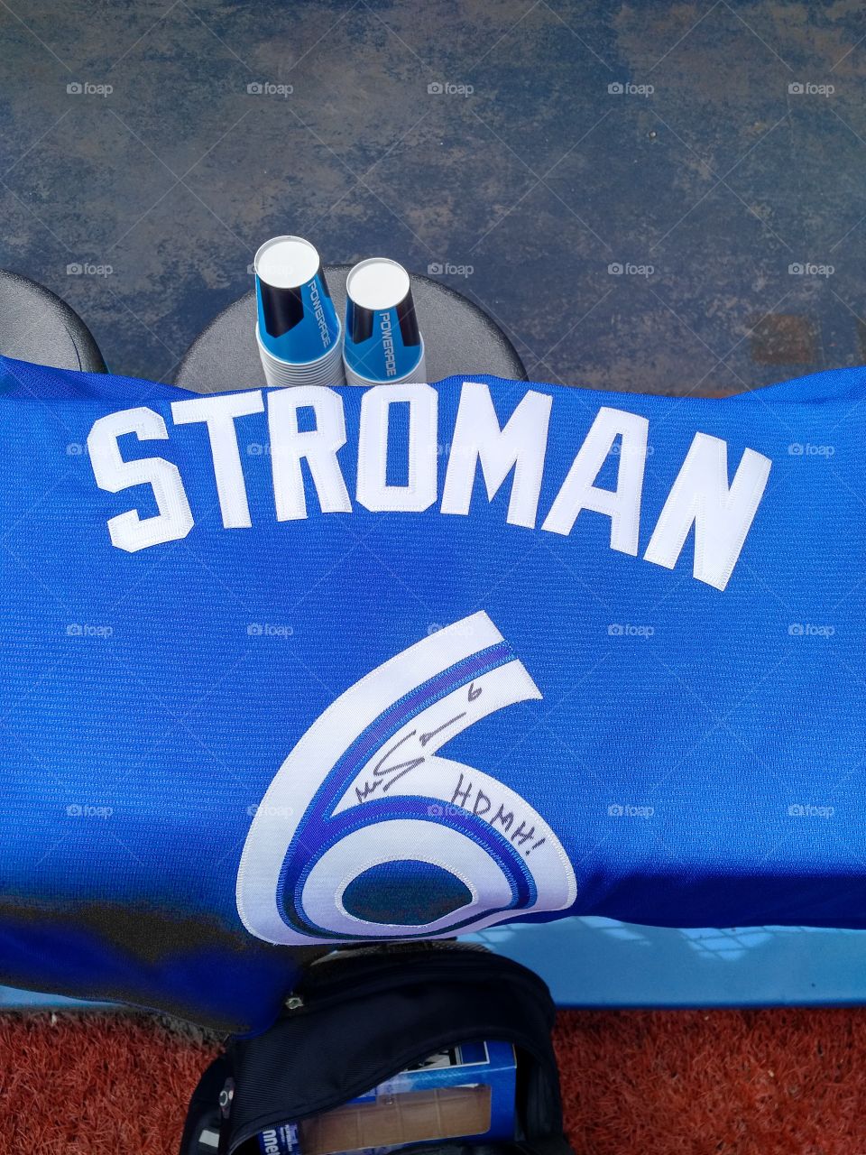 Stroman Autographed jersey
