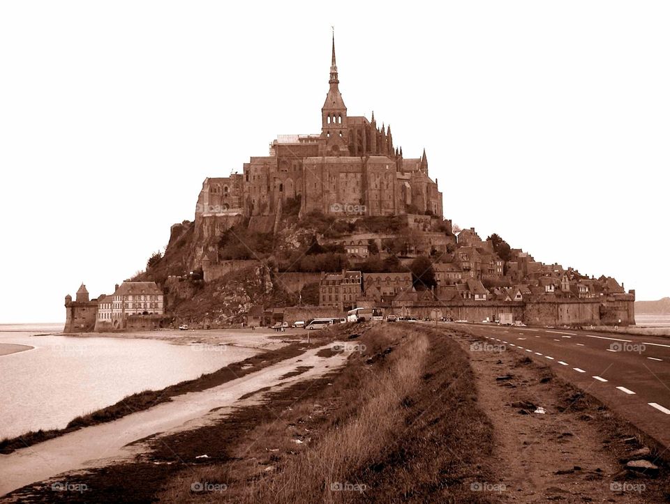 Mont St. Michel, France. Mont St. Michel, France