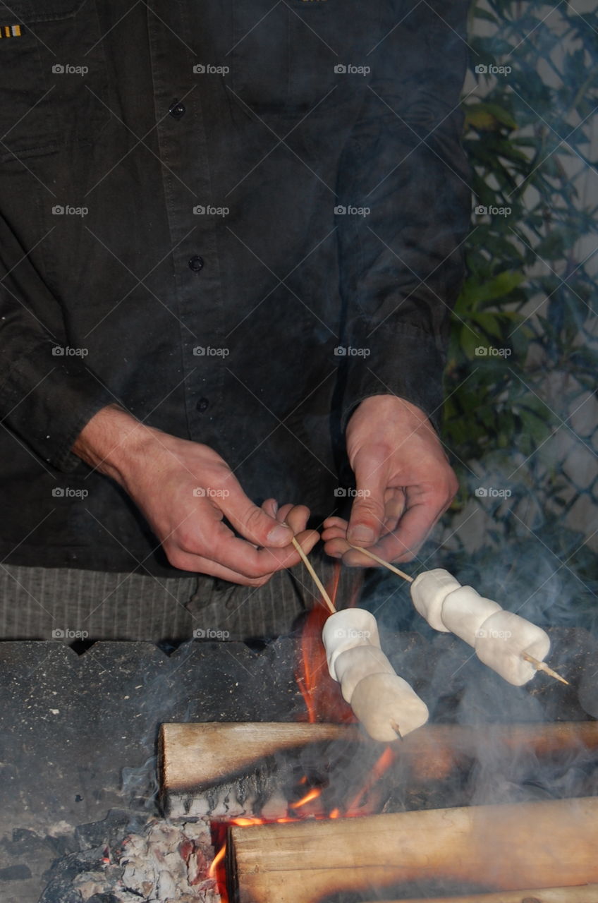 People, One, Man, Flame, Adult