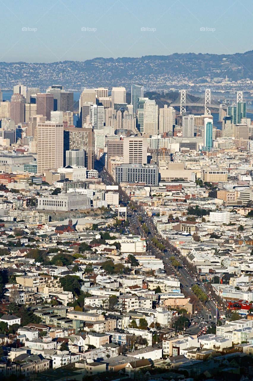 Cityscape, downtown 