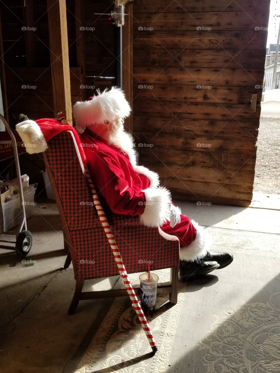 Santa is waiting