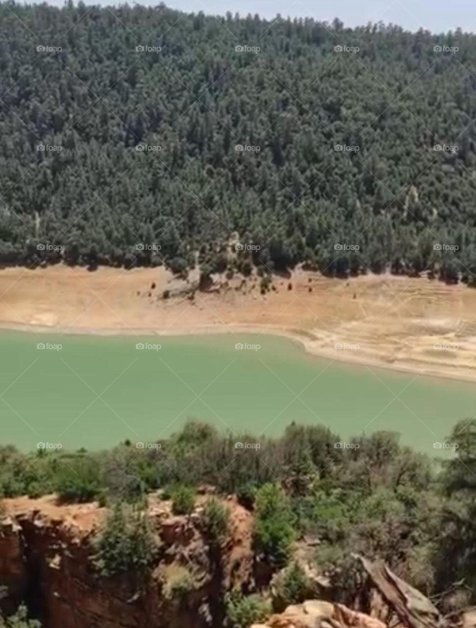 A beautiful picture of Aklamam Izkza, located in the Middle Atlas Mountains in Morocco