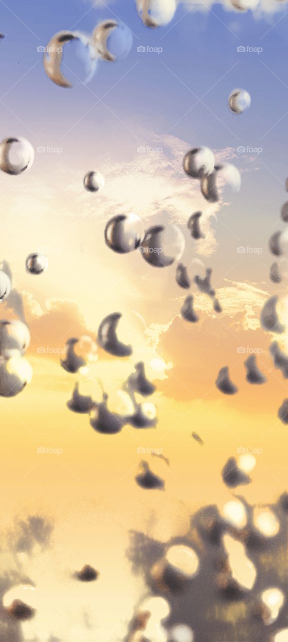 bubbles in the sky