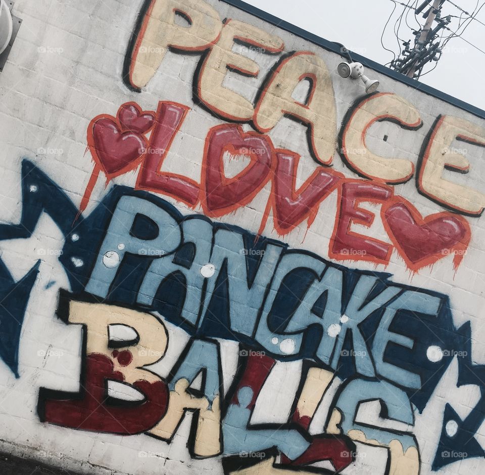Peace Love and Pancake Balls