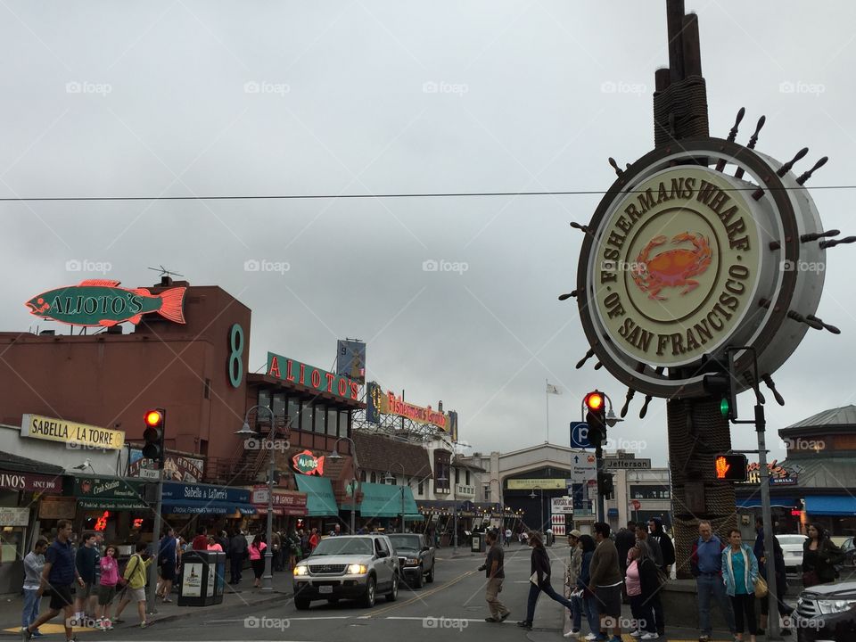 .
Fisherman's wharf,San francisco 