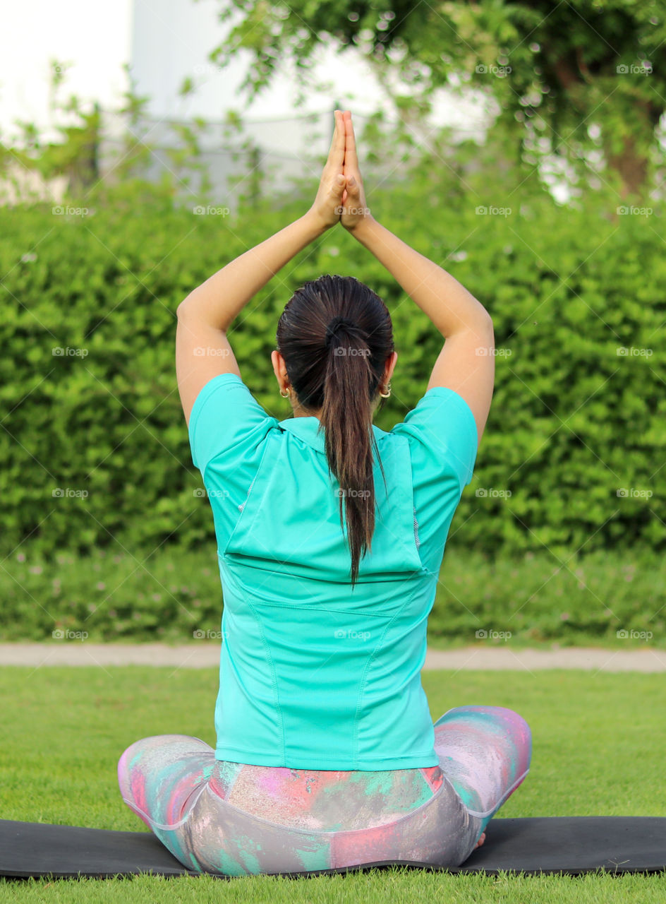 Yoga Pose Outdoor