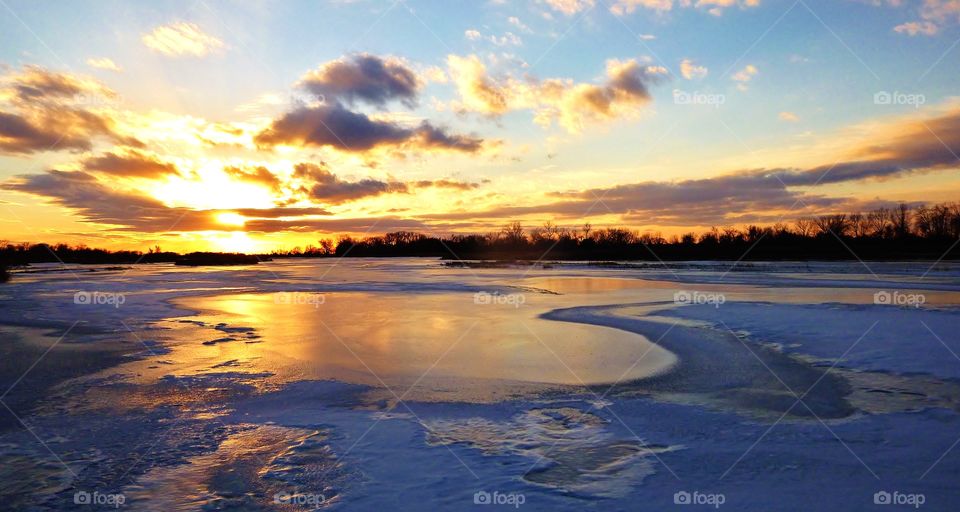 sunset Nebraska