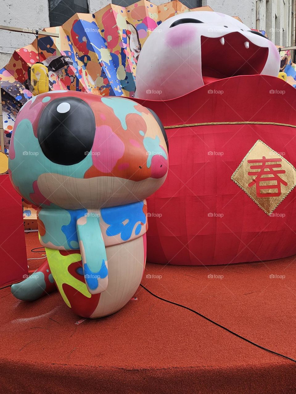 Taipei Lantern Festival Snake Lantern