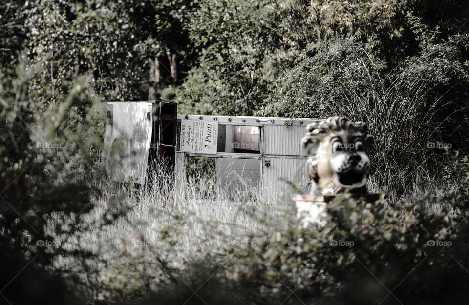 Greenland abandoned amusement park