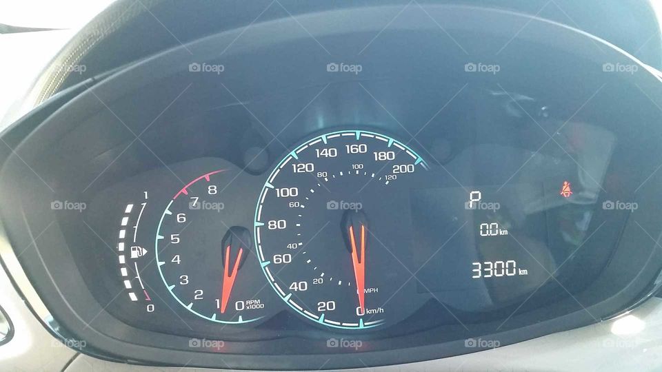 Dashboard Speedometer Odometer