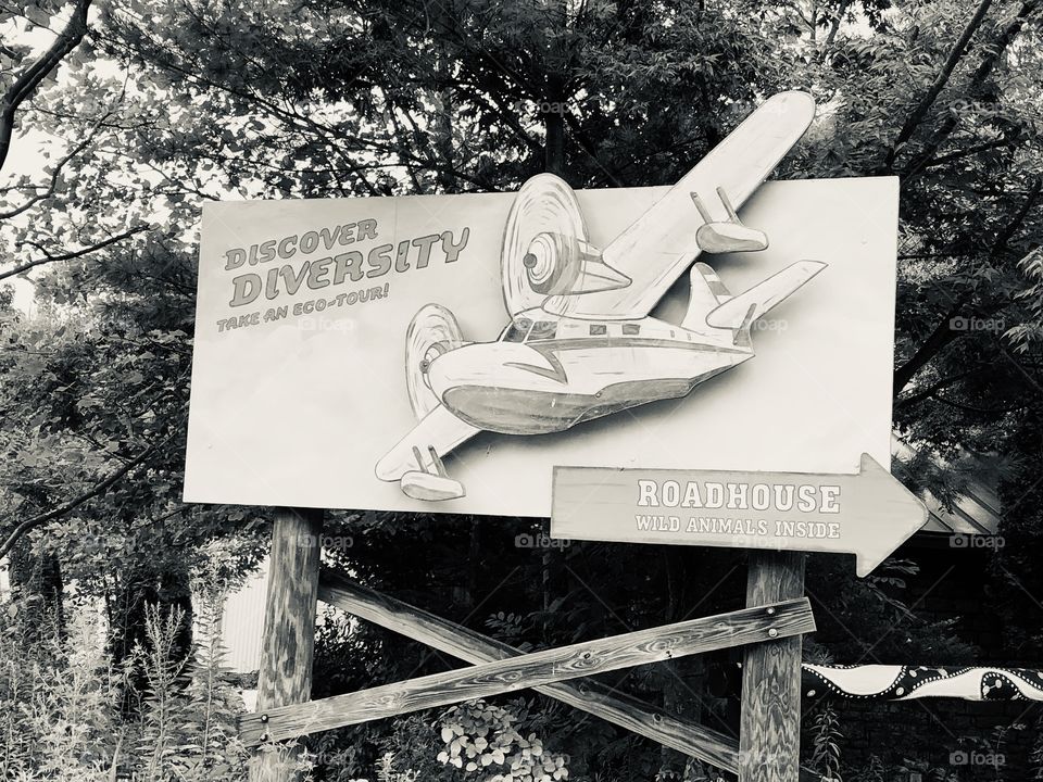 Discover Diversity Eco-Tour Sign