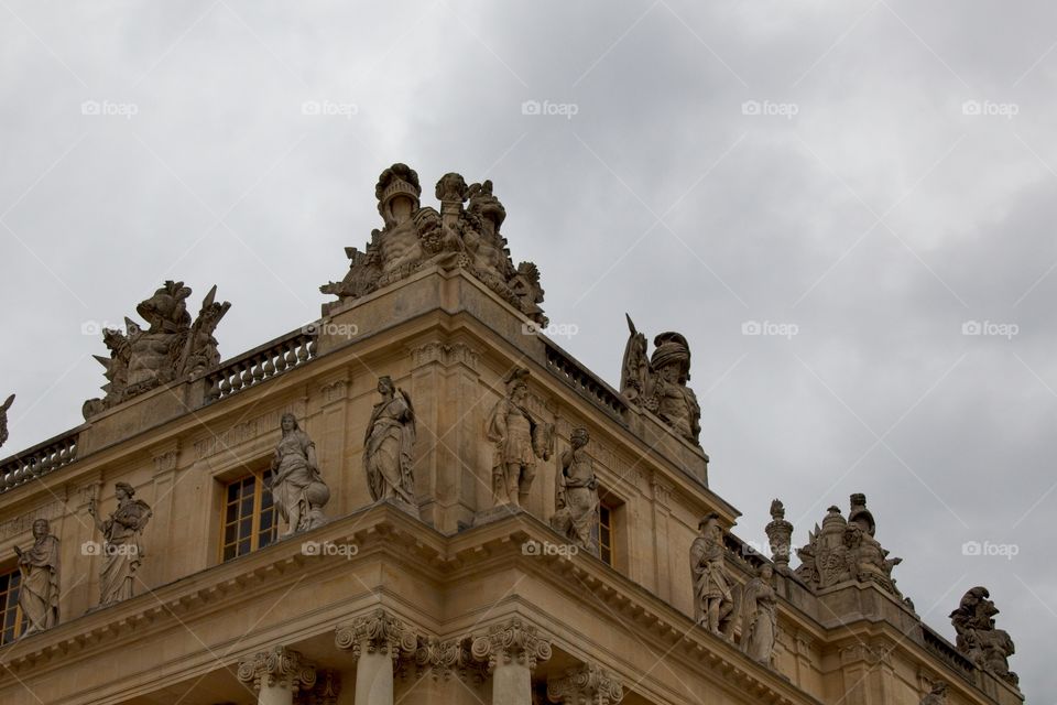 old house in the town