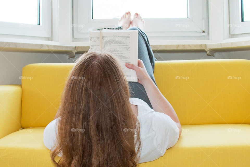 Girl reading