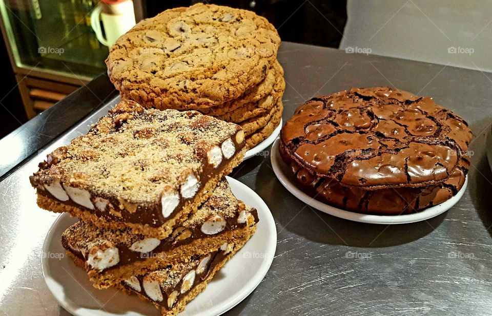 Cookies and brownies